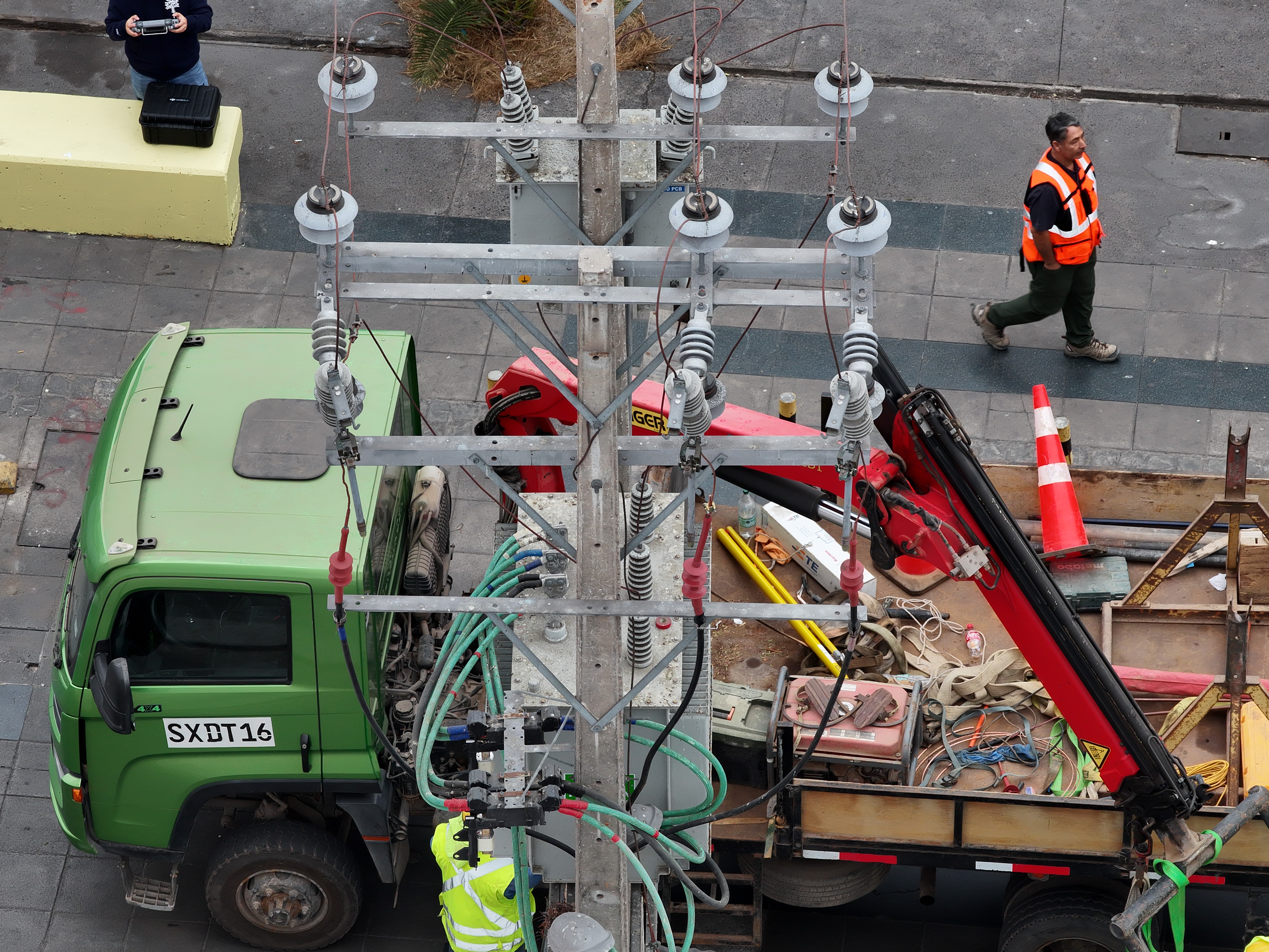 Vista general de trabajos sobre activos eléctricos